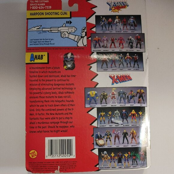 NIP 1993 ToyBiz Marvel The Uncanny X-Men AHAB Action Figure New - Picture 9 of 14